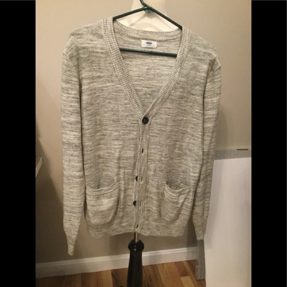 Old Navy, Small, Long sleeve v-neck button down cardigan with pockets